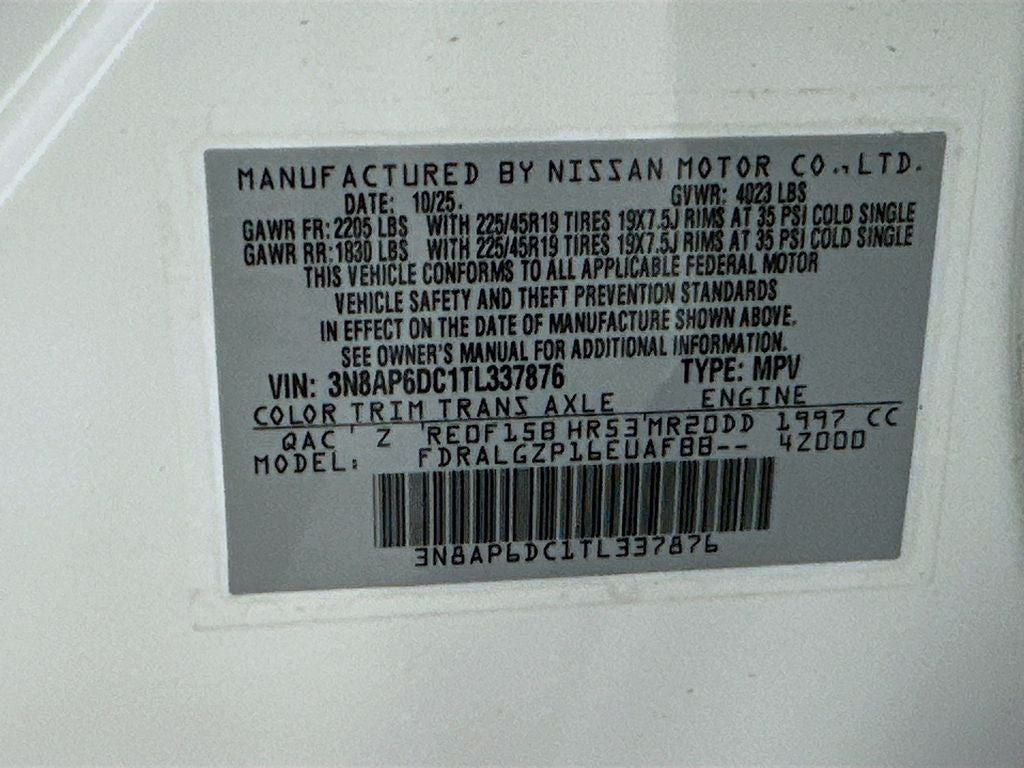 2026 Nissan Kicks SR