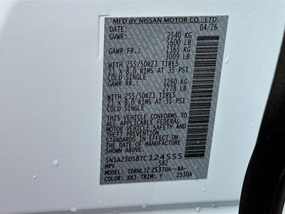 2026 Nissan Murano Platinum