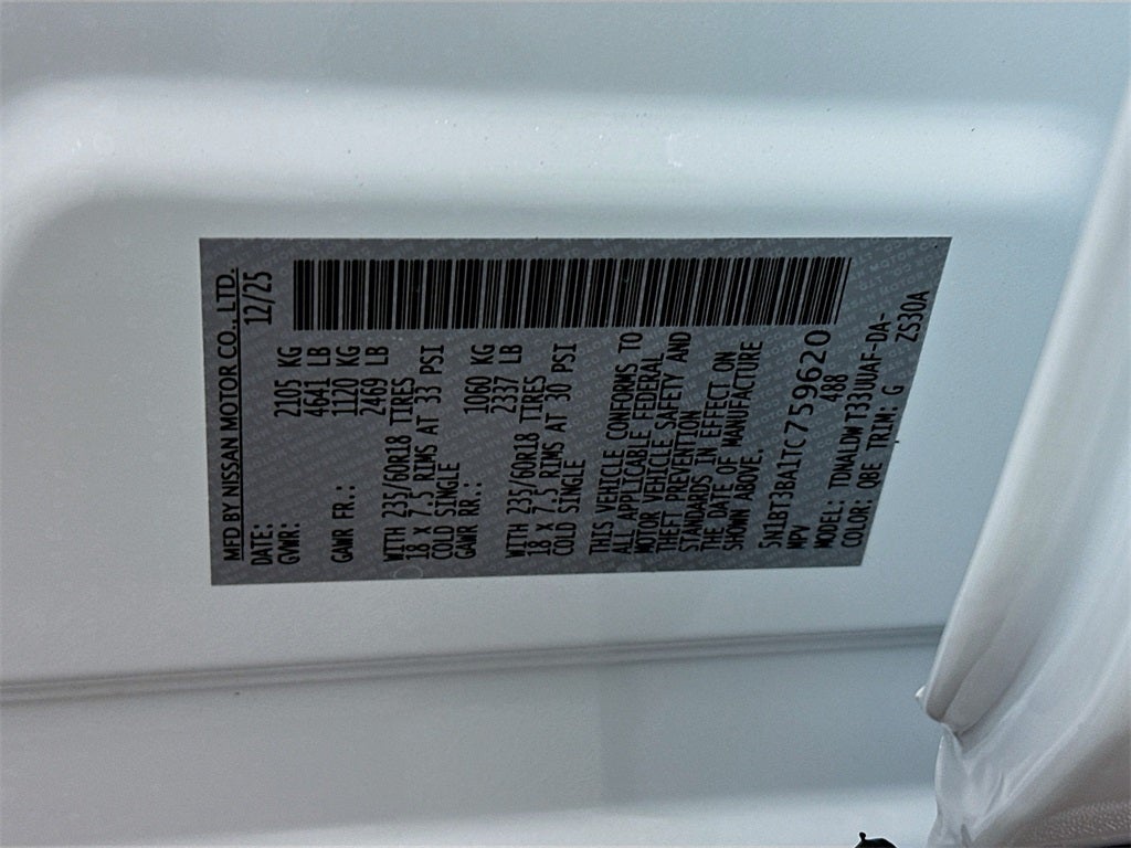 2026 Nissan Rogue SV