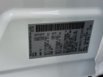 2026 Nissan Rogue SV