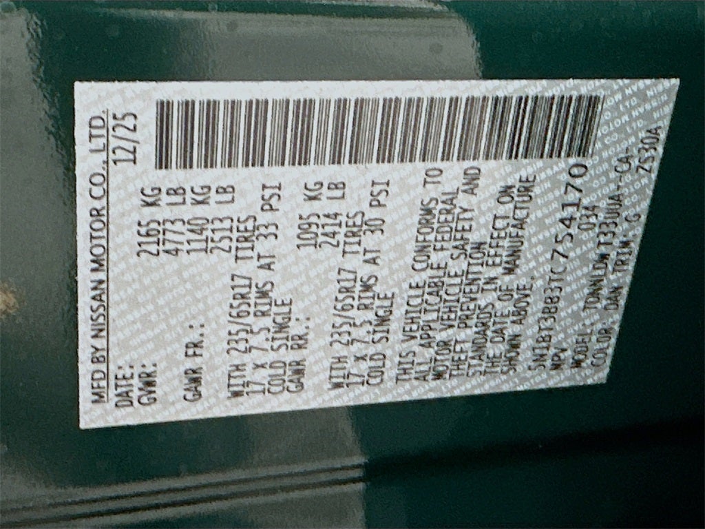 2026 Nissan Rogue Rock Creek