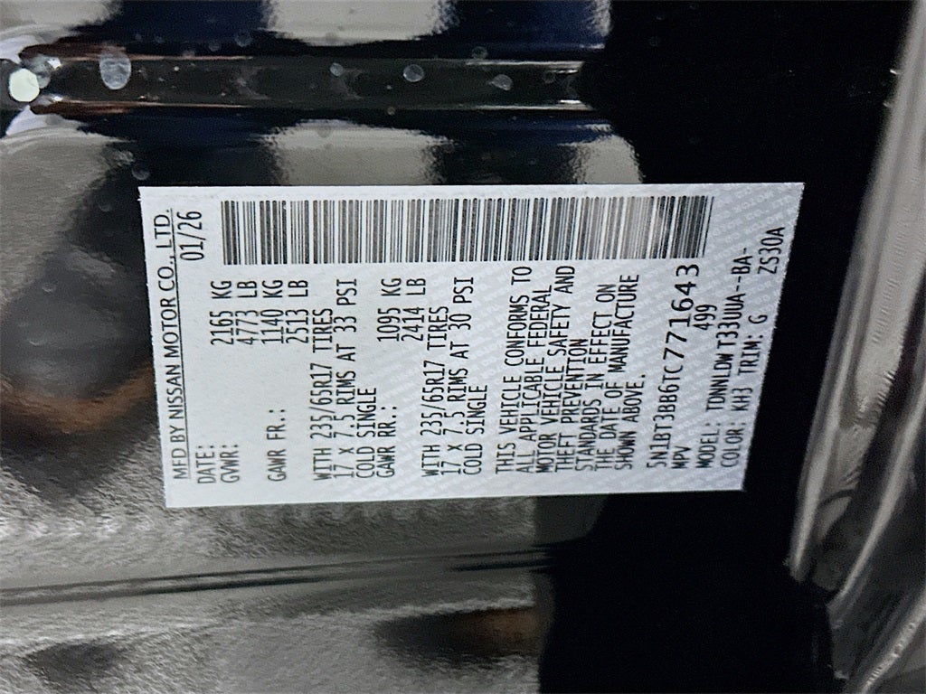 2026 Nissan Rogue Rock Creek