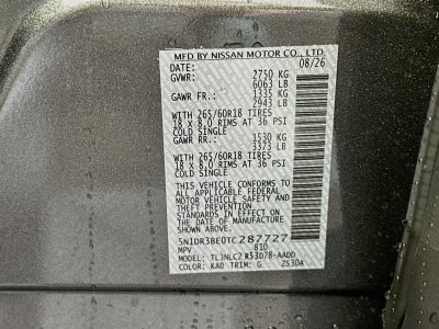 2026 Nissan Pathfinder Rock Creek