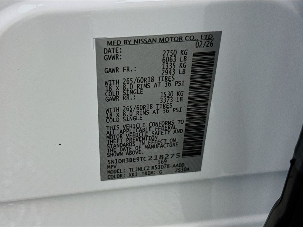 2026 Nissan Pathfinder Rock Creek