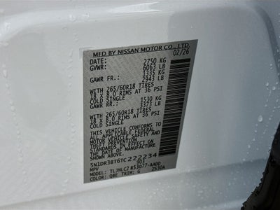 2026 Nissan Pathfinder SV