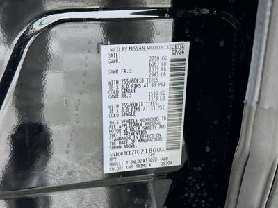 2026 Nissan Pathfinder SL