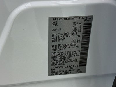 2026 Nissan Pathfinder SL