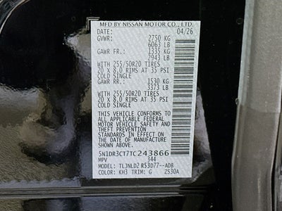 2026 Nissan Pathfinder SL