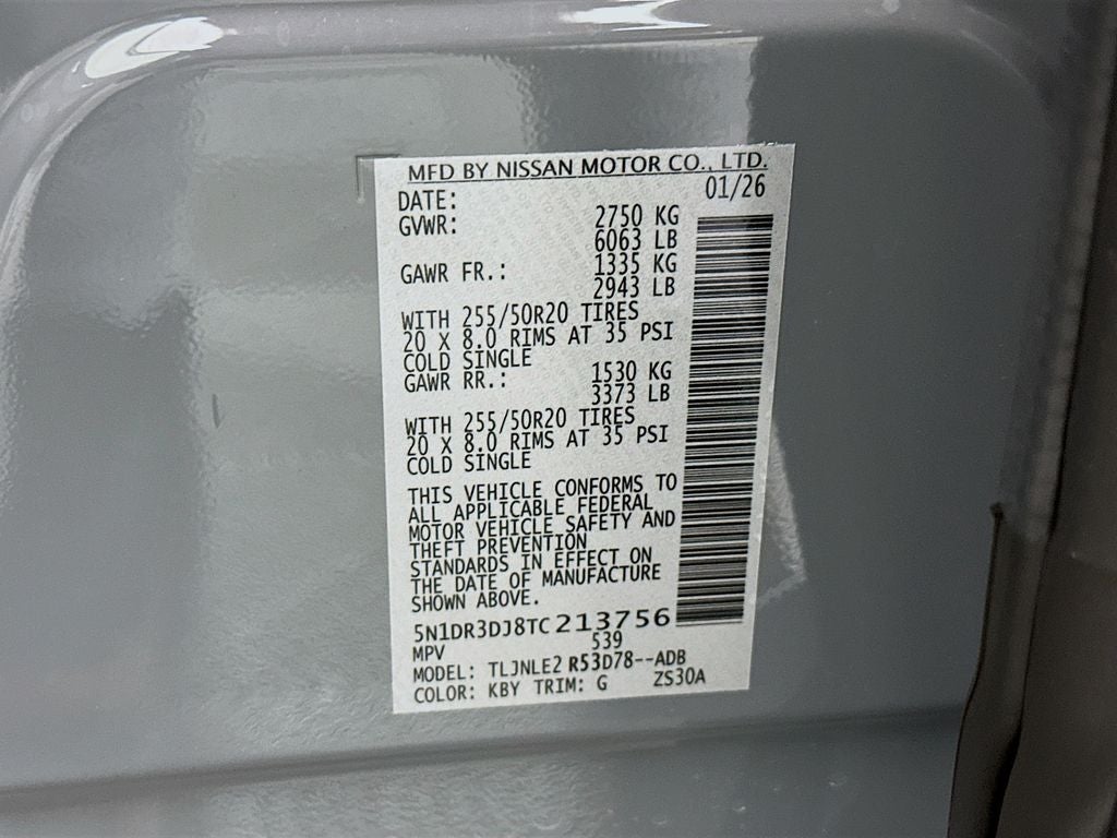 2026 Nissan Pathfinder Platinum