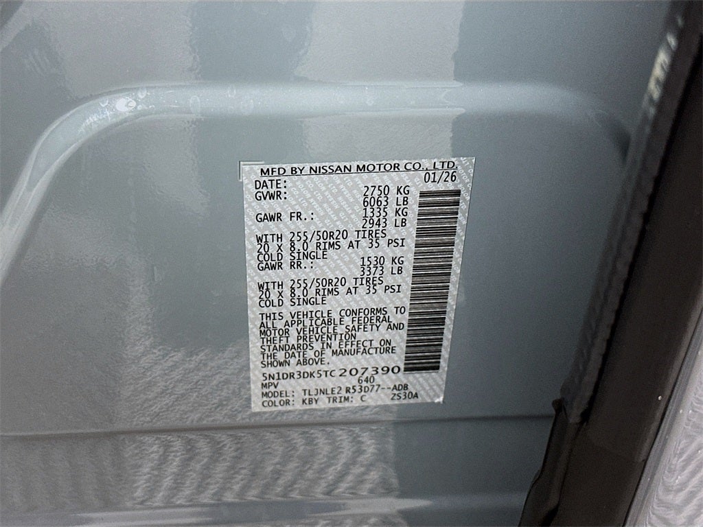 2026 Nissan Pathfinder Platinum