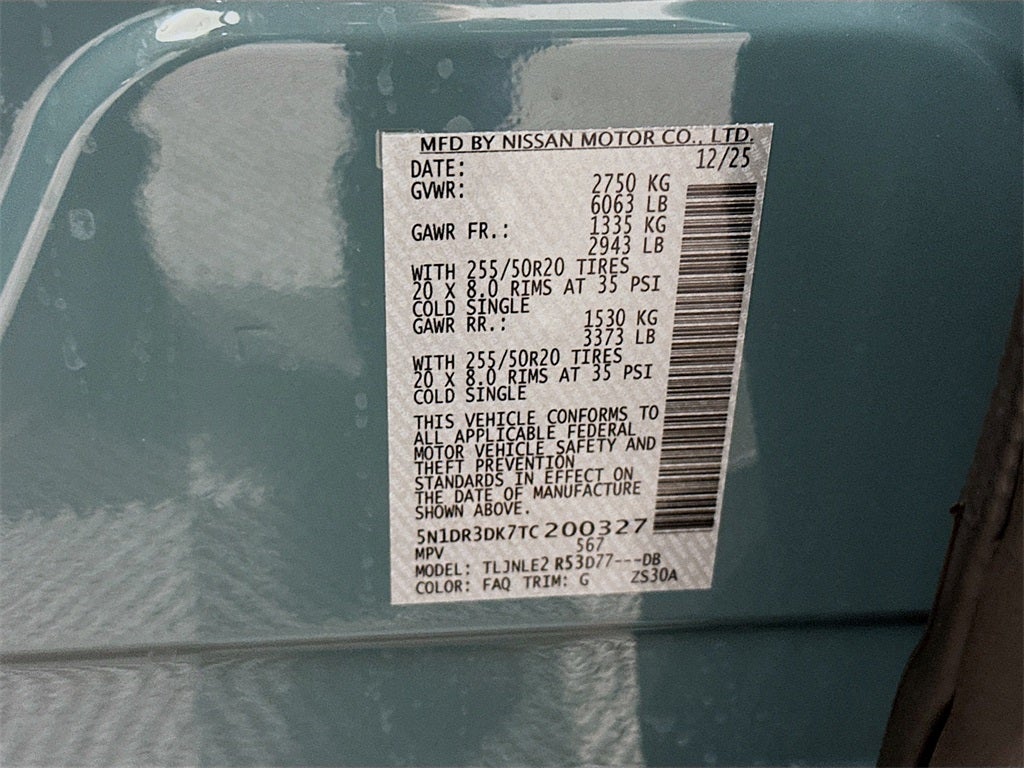 2026 Nissan Pathfinder Platinum