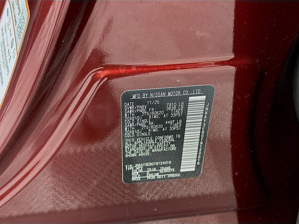 2026 Nissan Armada Platinum