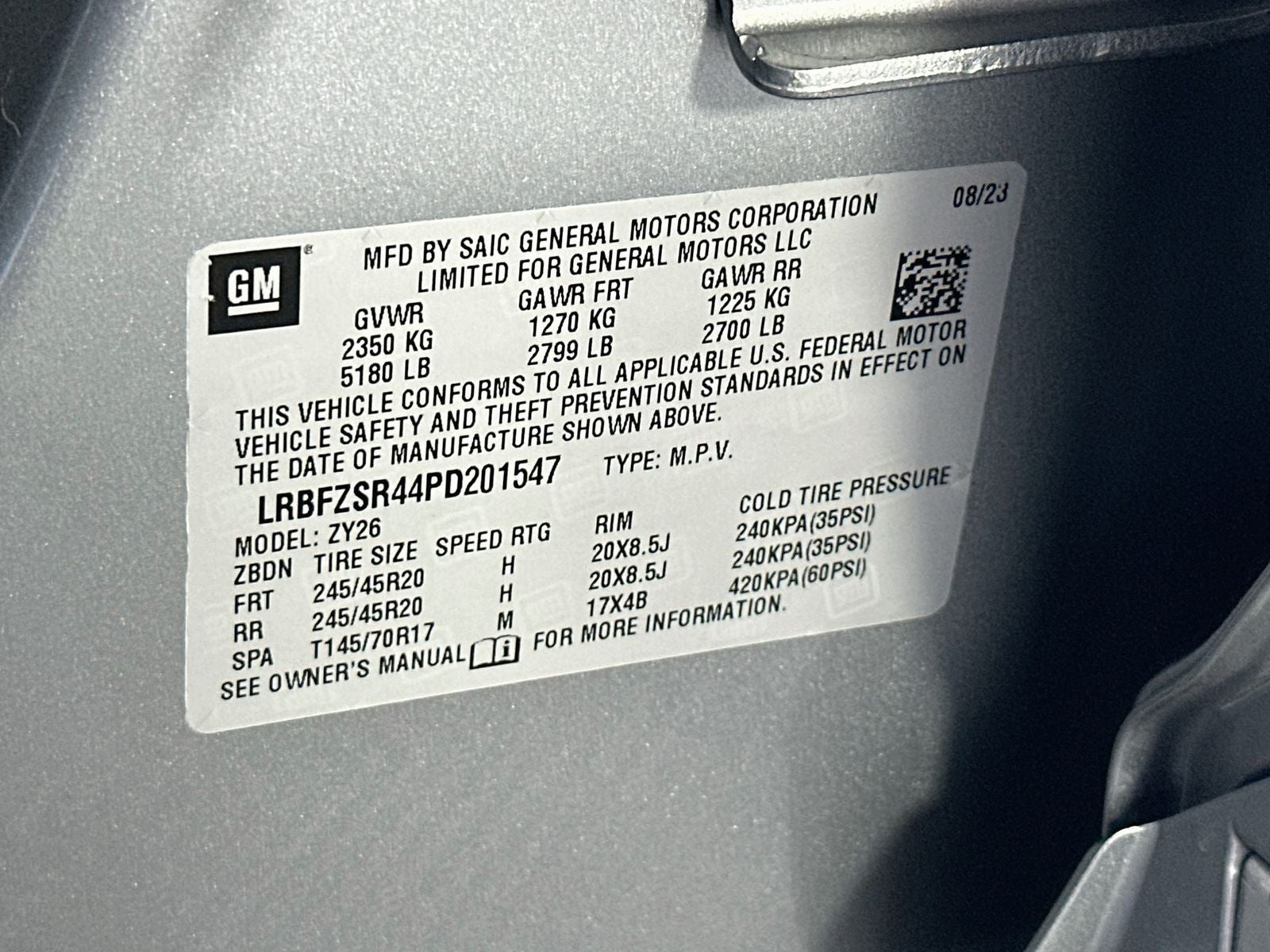 2023 Buick Envision Avenir