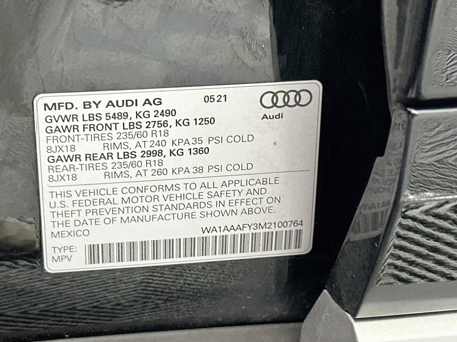2021 Audi Q5 45 Premium quattro